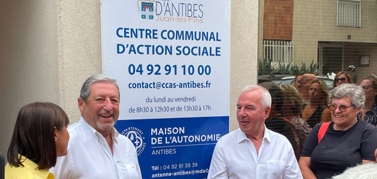 Une nouvelle antenne de la Maison de l’autonomie inaugurée à Antibes